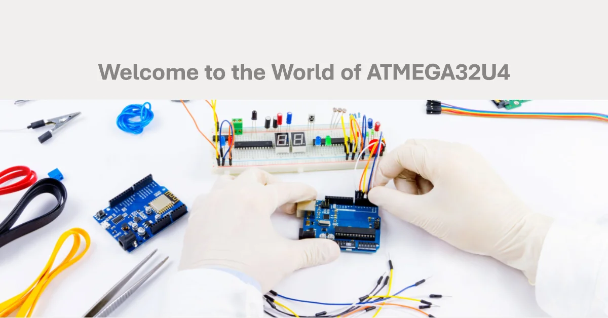 Welcome to the World of the ATMEGA32U4 - Quarktwin Electronic Parts